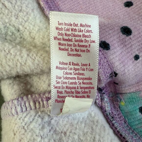 Justice Girls Paint Splatter Hoodie Multicolored Pullover Sweatshirt Sz L - Picture 9 of 12